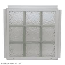 Glass Block Clarity Window