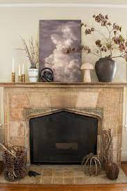 Fall Decor Design Ideas Fireplace