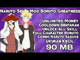 Boruto senki size kecil : Naruto Senki Mod Boruto Greatness Realeased Cuma 90mb