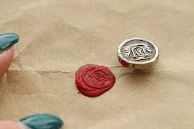 Check out our diy wax seals selection for the very best in unique or custom, handmade pieces from our seals shops. Diy Wax Seal From Household Items My Poppet Makes