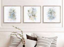 Abstract Wall Art Prints Three Piece