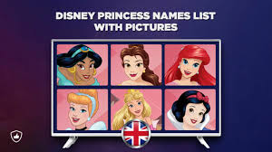 disney princess names in the uk list