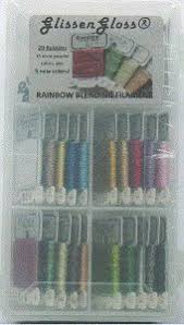 Glissen Gloss Rainbow Blending Thread Box Assortment