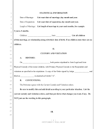 Savesave exhibit f template for parental permission for later. Sample Trial Brief For California Divorce