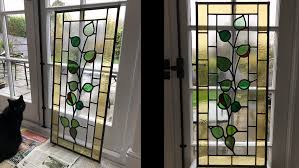 Two Stained Glass Windows Into One