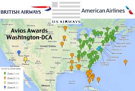 Us Airways Flights Using British Airways Avios Out Of