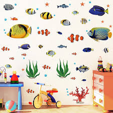Tropical Fish Wall Decals Under The Sea