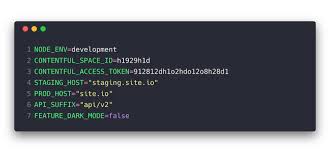 environment variables in js apps