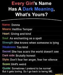 every s name has a dark meaning