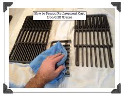 season replacement cast iron grill grates