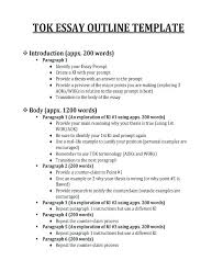 An Example Of An Essay Outline Example Essay Sample Essay Outlines