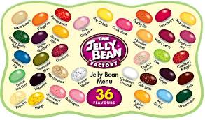 The Jelly Bean Factory Flavor Chart Jelly Beans Picture