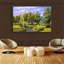 Scenery Painting Print Canvas Wall Art