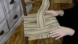 re and restrap an antique chair