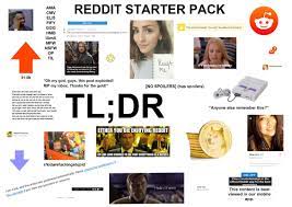 Reddit Starter Pack : r/starterpacks