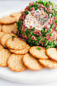 easy chipped beef cheese ball the