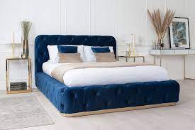 Frankfurt Storage Bed Royal Blue