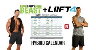 body beast and liift4 hybrid schedule