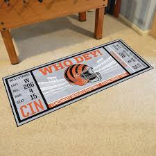 fanmats nfl cincinnati bengals 30 in