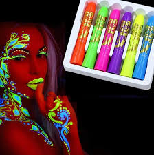 face paint crayons kit