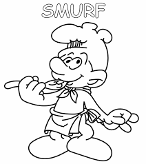 567 x 794 file type: Smurf Coloring Pages Free Printables Momjunction