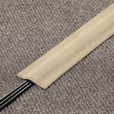 5 beige carpet cord cover the
