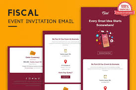 Fiscal Event Invitation Email Template