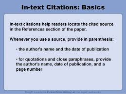 In Text Citations in APA Style   YouTube  Thesis writing using apa format