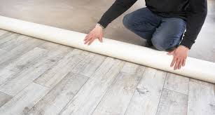 how to cut vinyl plank flooring around