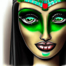 gothic egyptian princess sketch