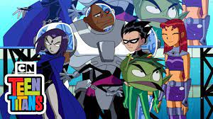 MASH-UP: Teen Titans First vs. Last Scene | Teen Titans | Cartoon Network -  YouTube