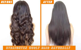 It helps to initiate growth and. How To Straighten Curly Hair Naturally Harmful Side Effects And Solution