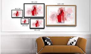 The Framed Wall Art Big Red