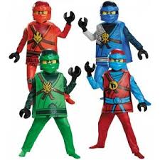 Details About Ninjago Costume Kids Lego Ninja Halloween Fancy Dress