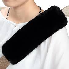 Authentic Sheepskin Car Seat Belt Pad 2