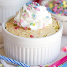 single serving funfetti microwave cake