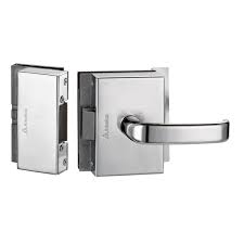 Fechadura para Porta de Vidro com Abertura Externa Cromada - FV32ECRA |  Fechaduras Confiança
