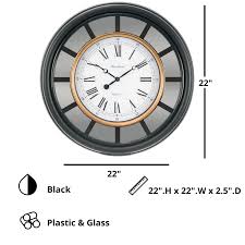 Read customer reviews and common questions and answers for part #: Kieragrace Kg Milan Oversized Wall Clock With Mirror Accent 22 Walmart Com Walmart Com