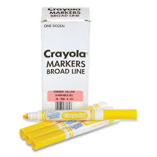 crayola broad line washable markers