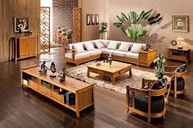 wooden sofa set for drawing room