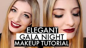 elegant gala night makeup tutorial