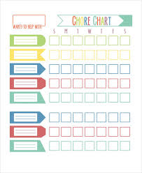 46 Practical Printable Chore Charts Kittybabylove Com