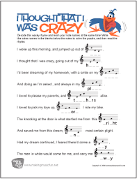 A trumpet player interested in jazz, a vocalist interested in early. Music Theory Worksheets And More Makingmusicfun Net