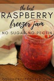easy homemade raspberry freezer jam
