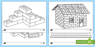 There are also a lot of color variation between bricks. Building Brick Coloring Pages Teacher Made