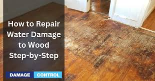 How To Repair Water Damage To Wood A