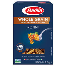 barilla whole grain rotini pasta