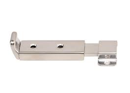 sliding latch with locking mechanism