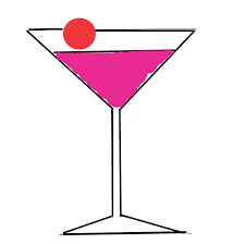 Martini glass cocktail glass clip art image #26289 | Cocktails drawing, Clip art, Cocktails