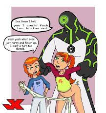 Gwen was not believing that Ben can fuck someone's brains out but… | Ben 10  Hentia